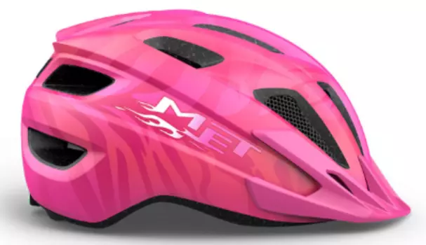 Велошлем подростковый Met Crackerjack MIPS Pink, OS, 2025, 3HM148CE00UNPK1