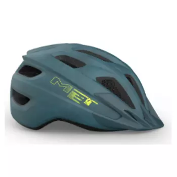 Велошлем подростковый Met Crackerjack Petrol, OS, 2025, 3HM147CE00UNBL1