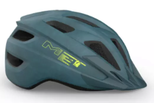 Велошлем подростковый Met Crackerjack Petrol, OS, 2025, 3HM147CE00UNBL1