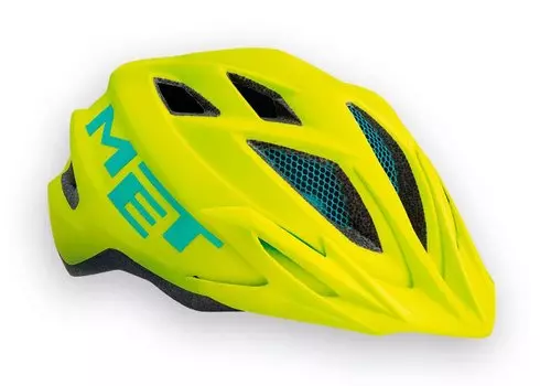 Велошлем подростковый MET Crackerjack, салатовый