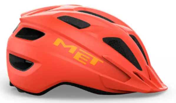 Велошлем подростковый Met Crackerjack Scarlet Red, OS, 2025, 3HM147CE00UNRD1