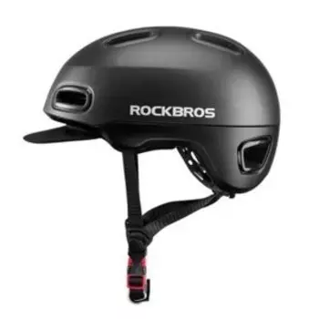 Велошлем ROCKBROS Breton, городской, черный, RB_WT-09BK