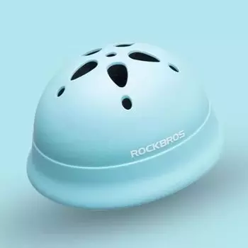 Велошлем ROCKBROS, детский, голубой, RB_10110021005