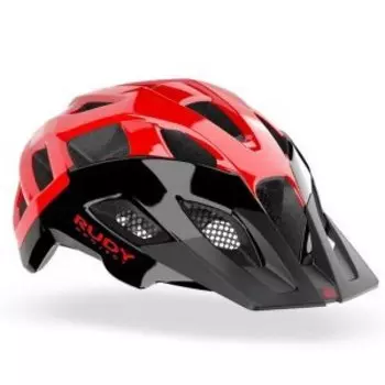 Велошлем Rudy Project CROSSWAY, Black - Red Shiny, HL760042