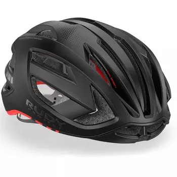 Велошлем Rudy Project EGOS, Redcomet/Black Shiny/Matt, HL780121 (Размер: L (59-63 см), Цвет: черный)