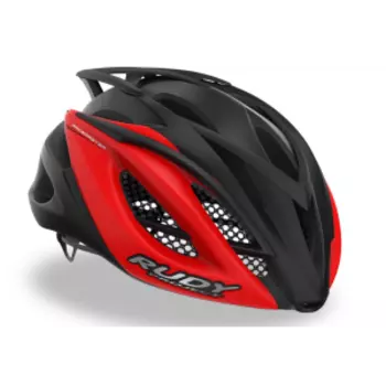 Велошлем Rudy Project RACEMASTER BLACK-RED 2019, HL580100