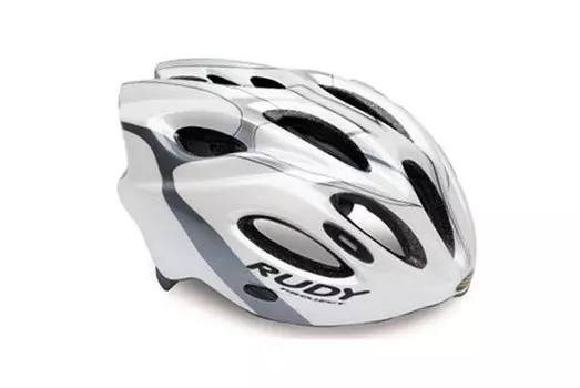 Велошлем Rudy Project SNUGGY WHITE/TITAN/SILVER SHINY 2017