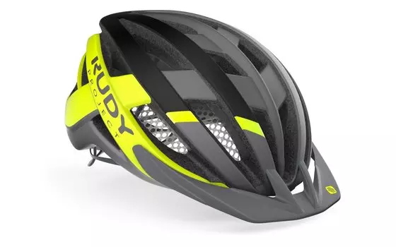 Велошлем Rudy Project VENGER Cross Titanium/Yellow Fluo Matte 2020, HL660010 (Размер: S (51-55 см))