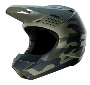 Велошлем Shift White Helmet, Camo