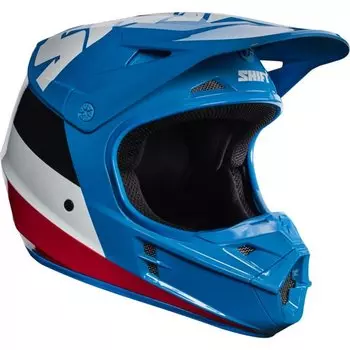 Велошлем Shift White Tarmac Helmet, Blue