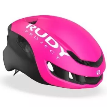 Велошлем шоссейный Rudy Project NYTRON, Pink Fluo - Black, HL770092