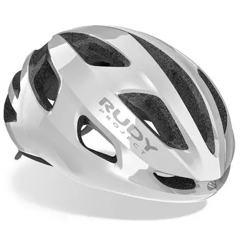 Велошлем шоссейный Rudy Project STRYM Z, WHITE SHINY, 2024, HL820012 (Размер: S/M (55-58 см), Цвет: белый)