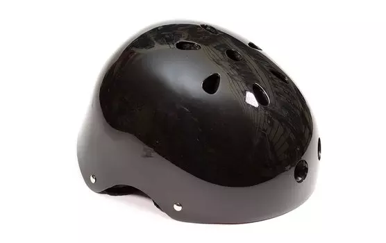 Велошлем TRIX, экстрим, черный