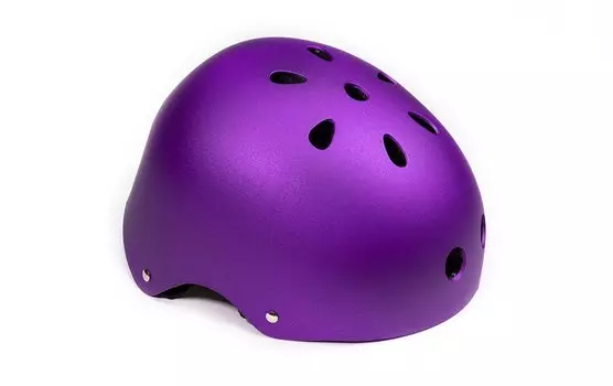 Велошлем TRIX, экстрим, пурпурный