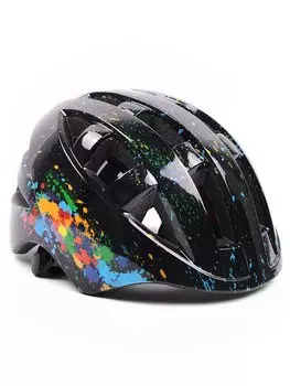 Велошлем Vinca Sport, IN-MOLD, детский, с регулировкой, рисунок - "взрыв", VSH 8 splash (Размер: S (48-52 см))