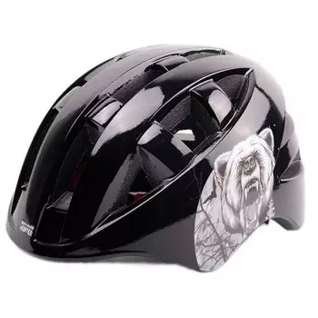 Велошлем Vinca Sport "Northern Hunter", IN-MOLD, деттский, с регулировкой, черный, VSH 8 Northern Hunter (M) (Размер: M (54-57))