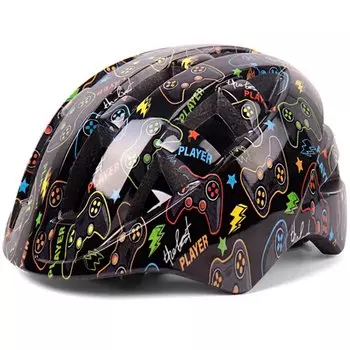 Велошлем Vinca Sport "Player", IN-MOLD, детский, с регулировкой, VSH 8 Player (M) (Размер: М (54-57))