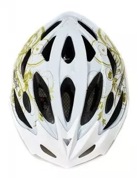 Велошлем женский Vinca Sport VSH 23 primavera, белый