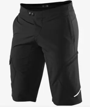Велошорты 100% Ridecamp Shorts Black 2019