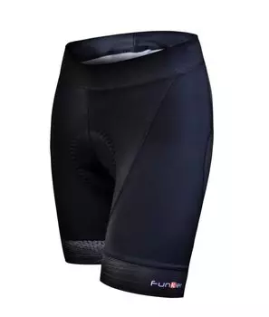 Велошорты 12-445 женские RS-118 без памперса в т.ч. для бега и др. видов спорта черные L FunkierBike
