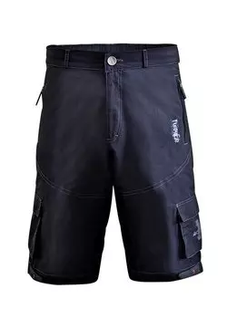 Велошорты 15-120 B-3213-Black свобод. кроя без памперса черные S FunkierBike