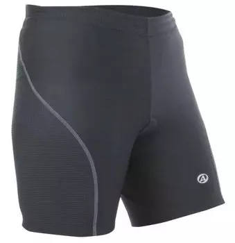 Велошорты 8-7099010 женские ASL-3A Blk с памперсом черные XS AUTHOR