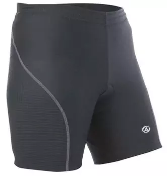 Велошорты 8-7099011 женские ASL-3A Blk с памперсом черные S AUTHOR