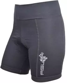 Велошорты 8-7099954 женские ASL-4 Comfort Pas Crn с памперсом широкий пояс черные L AUTHOR