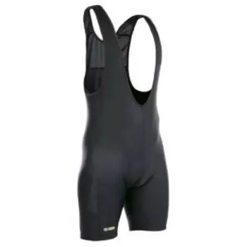 Велошорты AUTHOR AS-7 Blk w/braces, с лямками, с памперсом, черные, мужские, 8-7099919