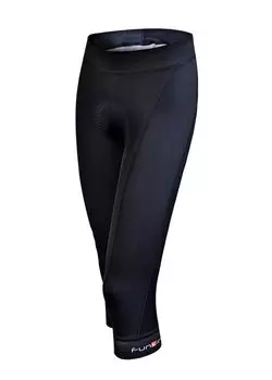 Велошорты/бриджи 15-103 женские S-117 без памперса в т.ч. для бега черные S FunkierBike