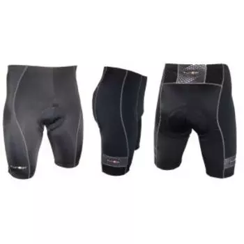 Велошорты Funkier, S-203-C1 с памперсом черные, женские, 12-114