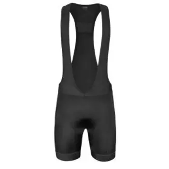 Велошорты FUNKIER S-989-D8 Black Men Pro Gel Pad Bib Shorts с лямками. с гелевым памперсом D8. черные. 15-395