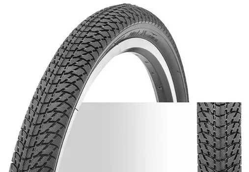 Велопокрышка SEYOUN SY-B015, 16" x 1.75", без камеры, черный, 620200