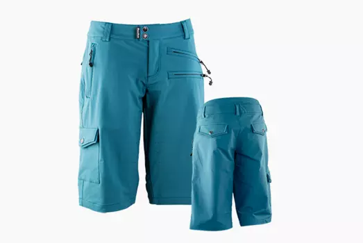 Велошорты женские Race Face Khyber Womens Shorts Dark Spruce 2019