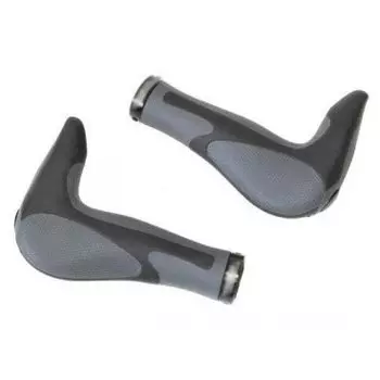 Грипсы велосипедные VELO VLG-849D-3-L1-G2, эргономичные, пластик/Kraton/гель, 148мм, VLG-849D-3-L1-G2-GEL