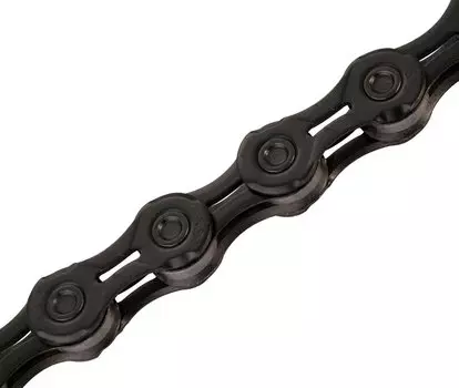 Цепь велосипедная 114 звеньев 1/2x11/128 KMC X10EL-1, BPBP Black Tech