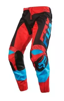 Велоштаны Fox 180 Mako Pant, сине-красный 2016