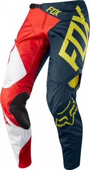 Велоштаны подростковые Fox 360 Preme Youth Pant для экстремальной езды, сине-красный 2018