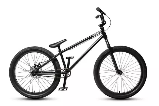 Велосипед BMX AGANG Exe 24 street D", XS, 2022, 21-2200000350 (Черный/глянцевый лак)