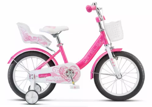 Велосипед детский STELS Little Princess KC Z010, 2022, X0000001405 (Рама: 9.8. Цвет розовый)