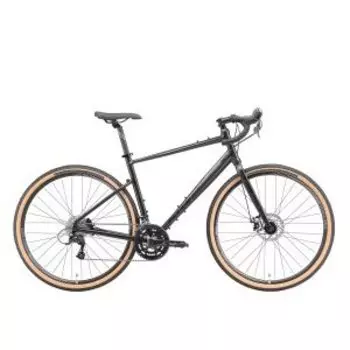 Велосипед для циклокросса Stark Gravel 28", 2025, черный матовый/черный, HQ-0017959