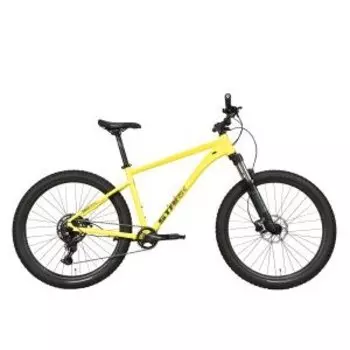 Велосипед горный Stark Tactic 27,5", 2025, теплый желтый матовый/черный, HQ-0017902