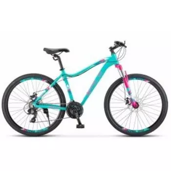 Велосипед горный STELS Miss 7500 MD 27.5" 2025, мятный матовый, X0000001292