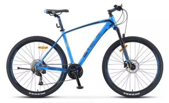 Велосипед горный STELS Navigator 760 D V010 27.5", 2022, X0000001512 (Рама: 21" ( на рост: 180-190) Цвет: синий )