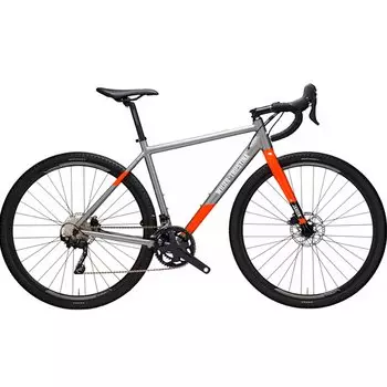 Велосипед гравел Wilier Jareen GRX 2X10 DD28, 28", серый/оранжевый, 2023, B214Y (Размер: XS (155-166 см), Цвет: Серый/оранжевый)