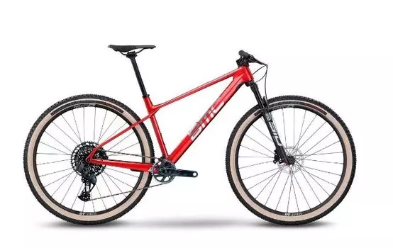 Велосипед MTB BMC Twostroke 01 ONE Sram GX AXS Eagle Prisma Red/Brushed Alloy 2023, TS01ONE (Рама: L)