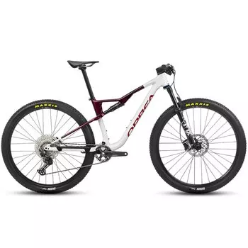 Велосипед MTB (двухподвесный) Orbea OIZ H30, 27.5", 2023, N232 (Размер: L (178-185 см), Цвет: Белый/бордовый)