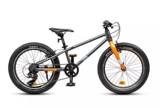 Велосипед подростковый HORST Six 20" 2025, 24-2500000014 (Цвет: серый/синий)