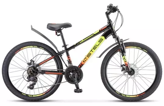 Велосипед подростковый STELS Navigator 400 MD 24", 2025, X0000001573 (Рама: 12. Цвет: синий/салатовый)