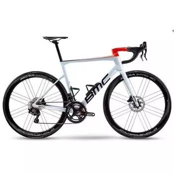Велосипед шоссейный BMC Teammachine SLR 01 FOUR Force AXS Disc Revox, 28", 2023, SLR01FOURLESRM3 (Размер: 51(166-174 см), Цвет: Белый/красный/черный)